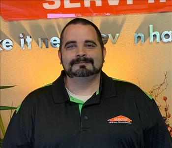 Bryan Burges, team member at SERVPRO of South Arlington