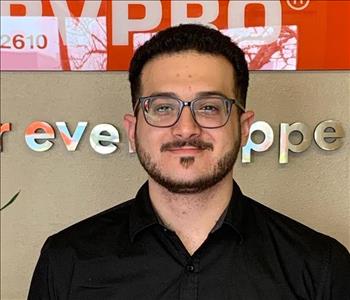 Viktor Paez, team member at SERVPRO of South Arlington